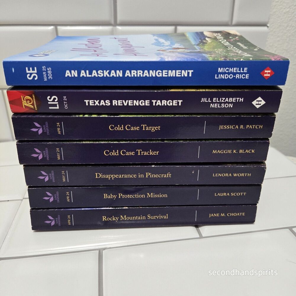Harlequin Lot of 7 Romance Books Beach Travel Reads LIS And SE Lot #9